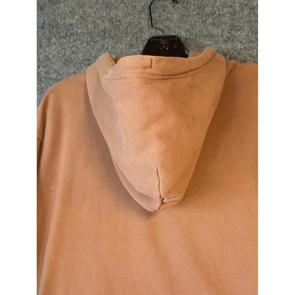 Jordan Flight Hoodie Mens Medium Orange DA9816-256 Essentials Sweatshirt